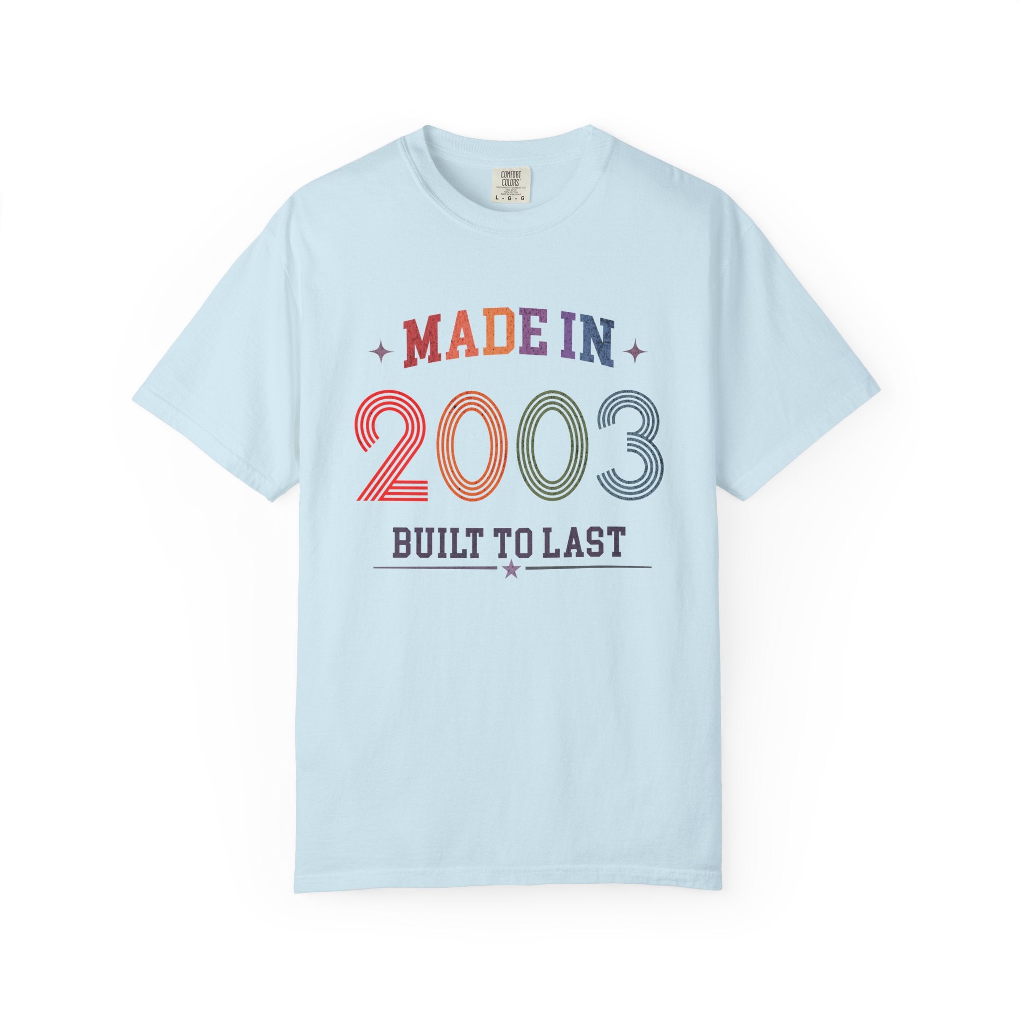 Made in 2003 T-Shirt – 23rd Birthday Gift