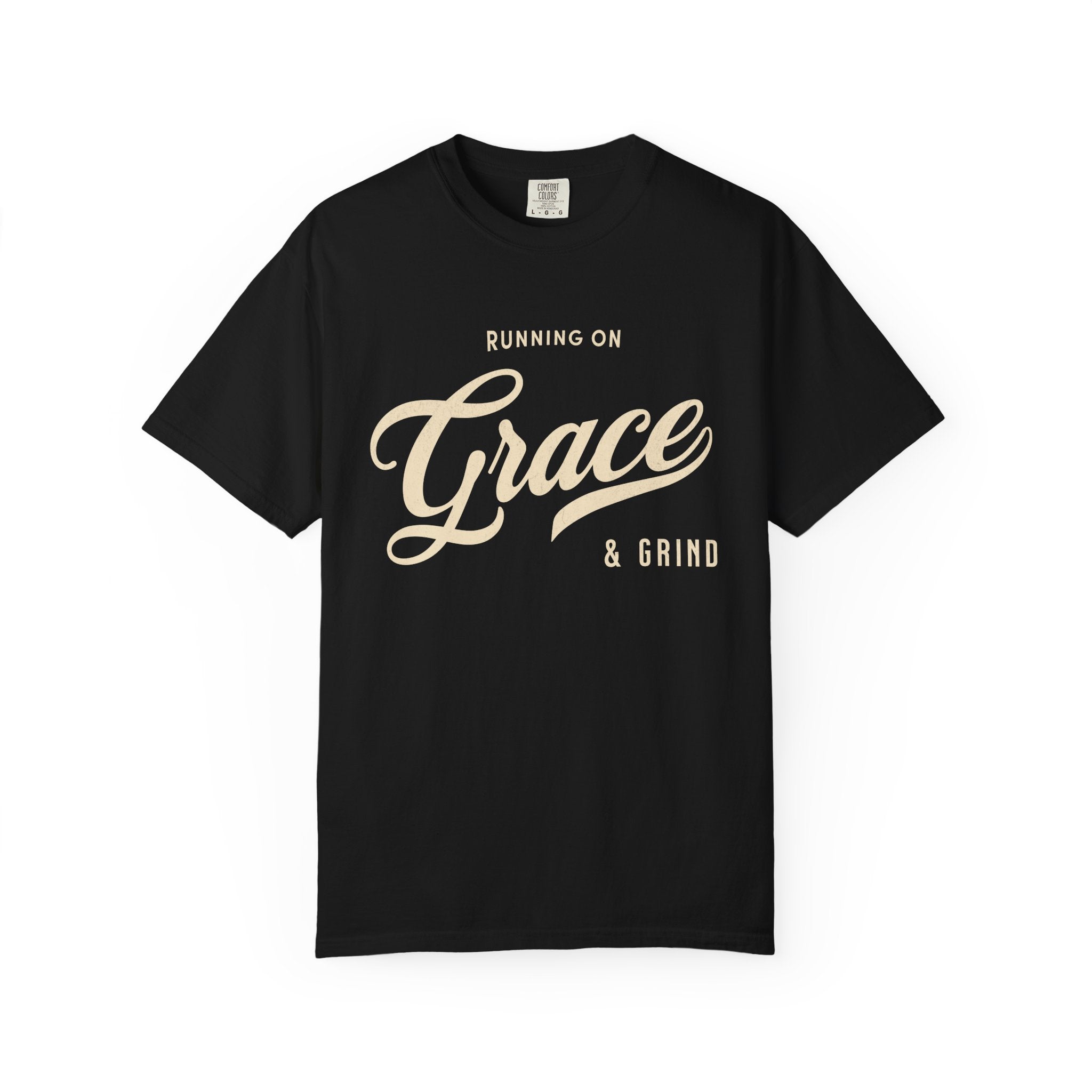 Fueled by Grace & Grind – Faith & Motivation T-Shirt | Explorer Edition