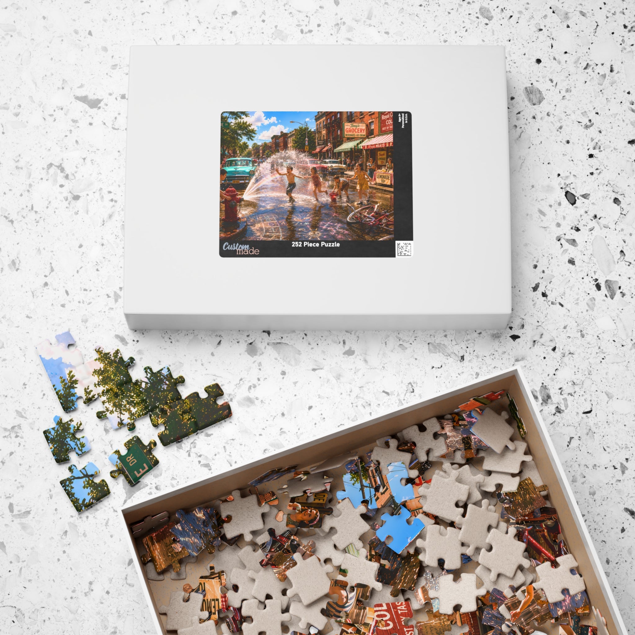 Before We Had Air Conditioning – Nostalgic Small-Town Summer Art Puzzle