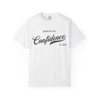 Fueled by Confidence & Luck – Funny Mindset T-Shirt | Explorer Edition