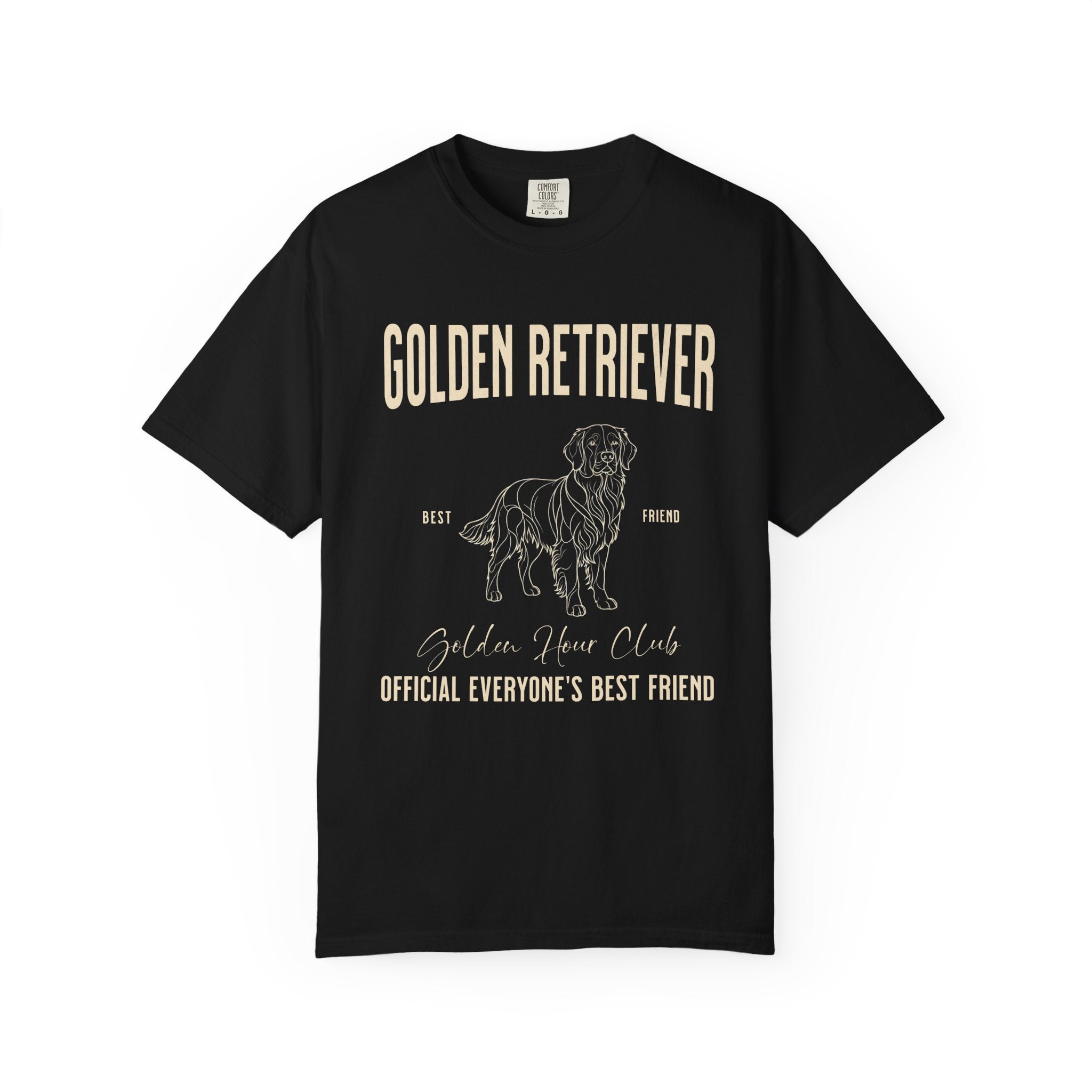 Everyone's Best Friend – Golden Retriever T-Shirt