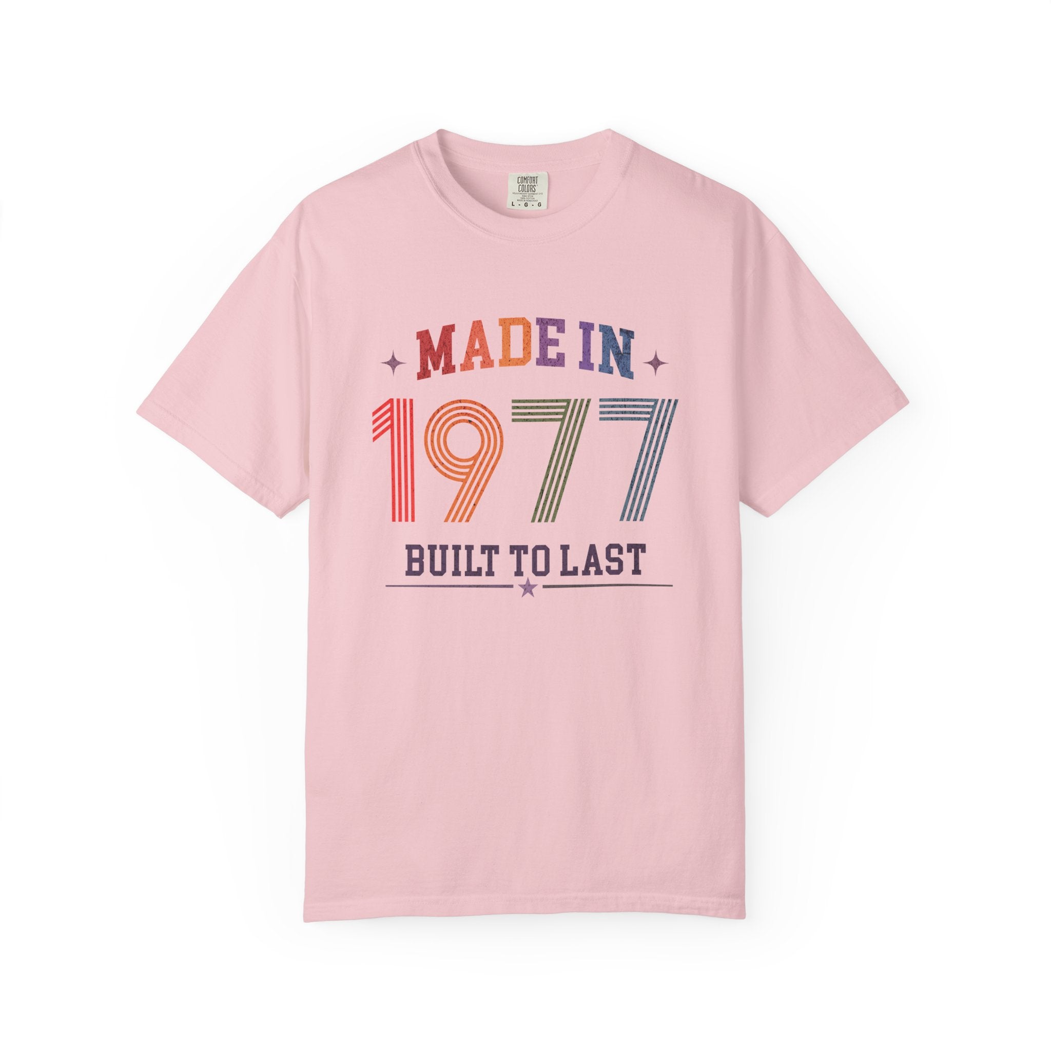 Made in 1977 T-Shirt – 49th Birthday Gift