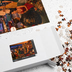 Just One Christmas Drink – Vintage Holiday Cocktail Party Art Puzzle