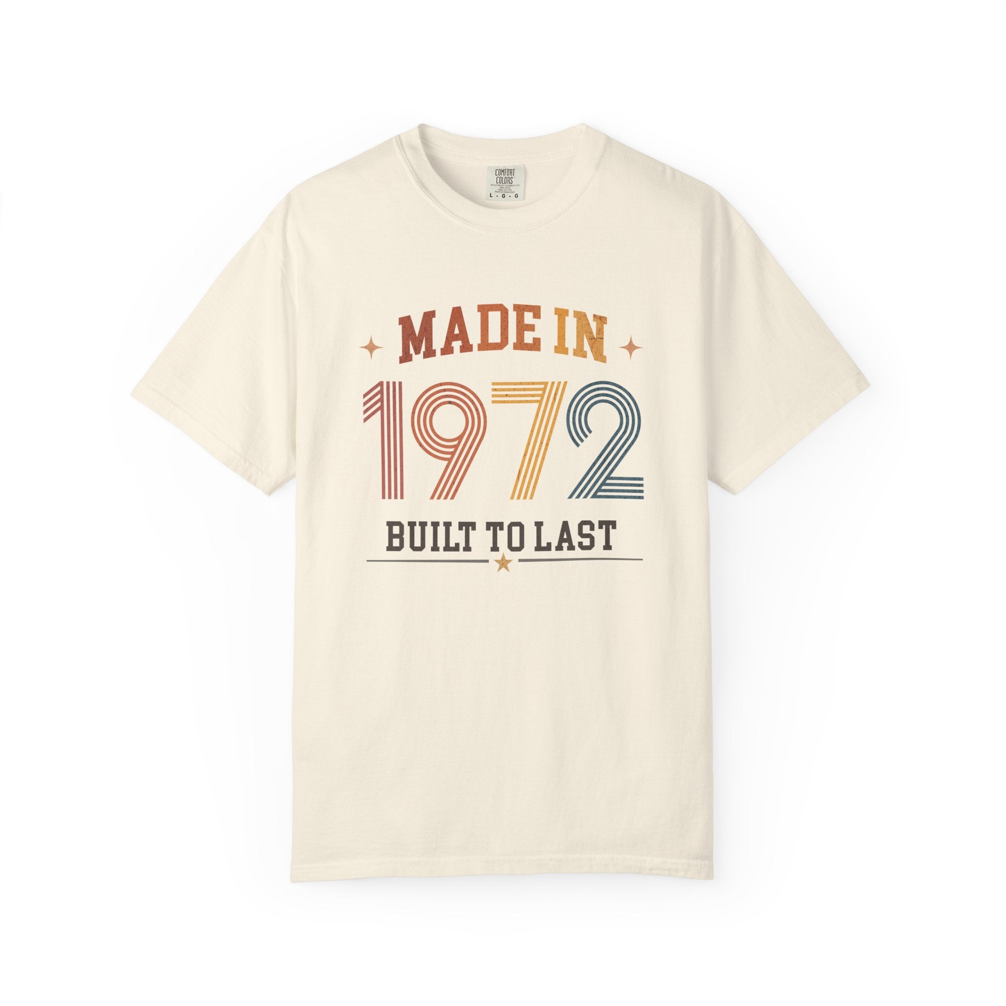 Made in 1972 T-Shirt – 54th Birthday Gift