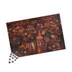Darling, Save Me a Dance – Vintage Western Dance Hall Art Puzzle