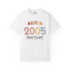Made in 2005 T-Shirt – 21st Birthday Gift