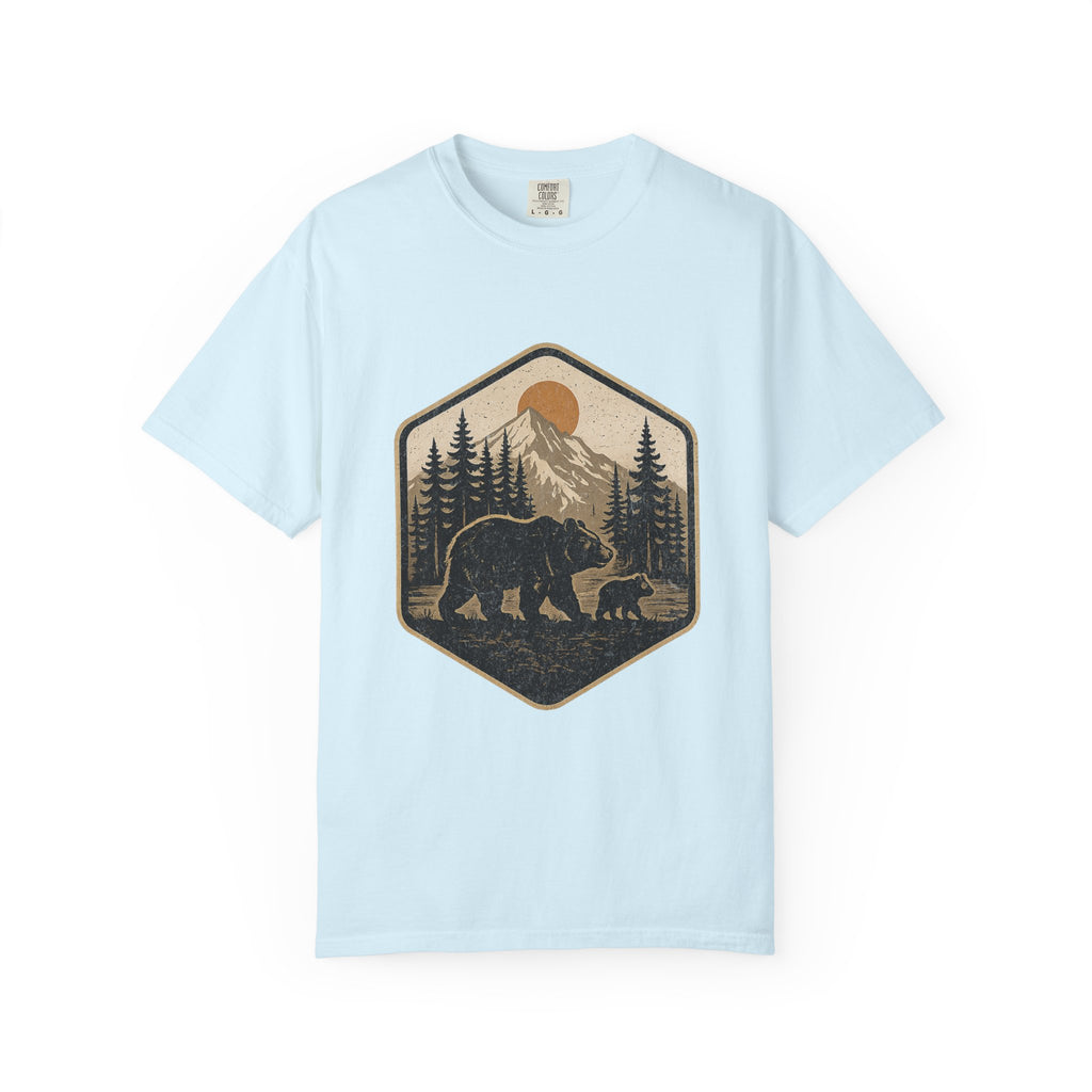Vintage Bear – National Park Badge T-Shirt | Explorer Edition