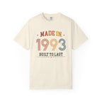 Made in 1993 T-Shirt – 33rd Birthday Gift
