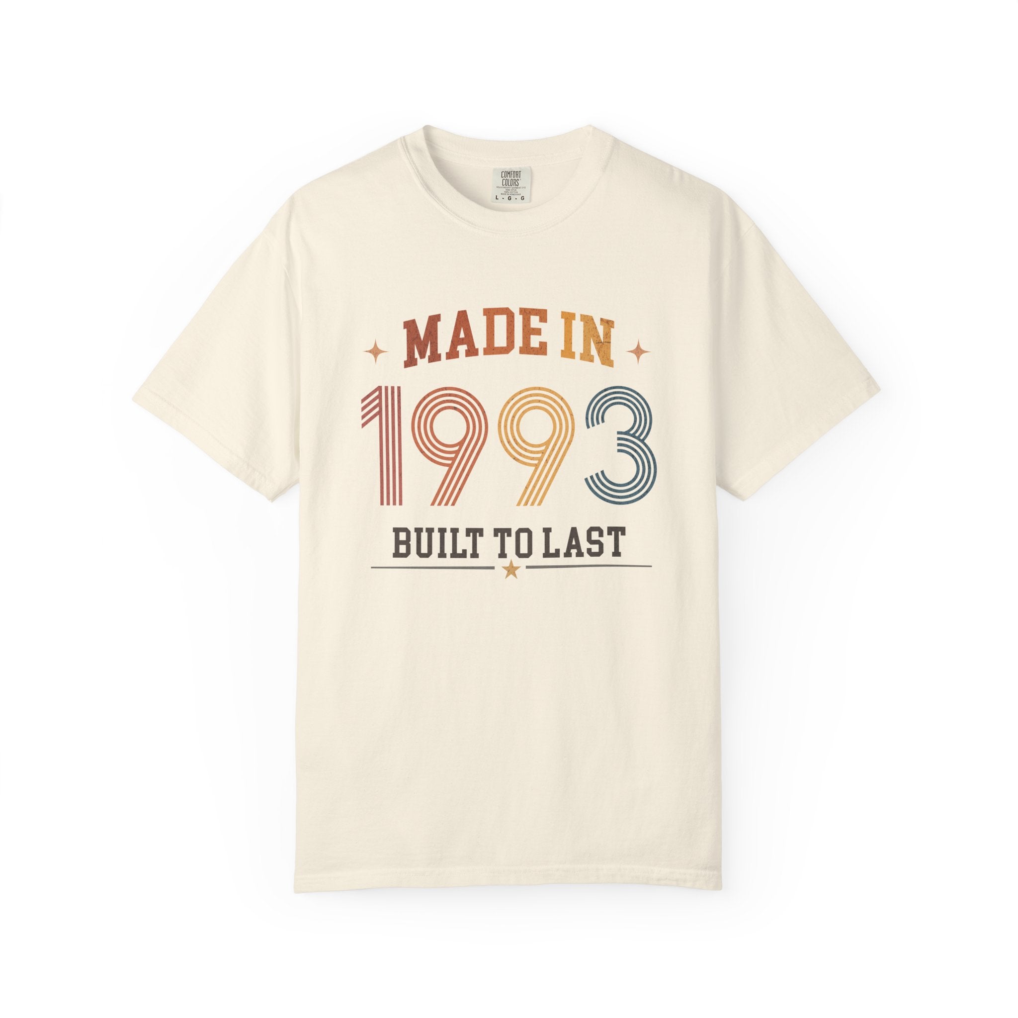 Made in 1993 T-Shirt – 33rd Birthday Gift
