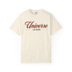 Universe I Am Ready – Retro Script Manifestation T-Shirt