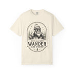 Not All Who Wander Are Found – Funny Bigfoot T-Shirt | Outdoors Edition