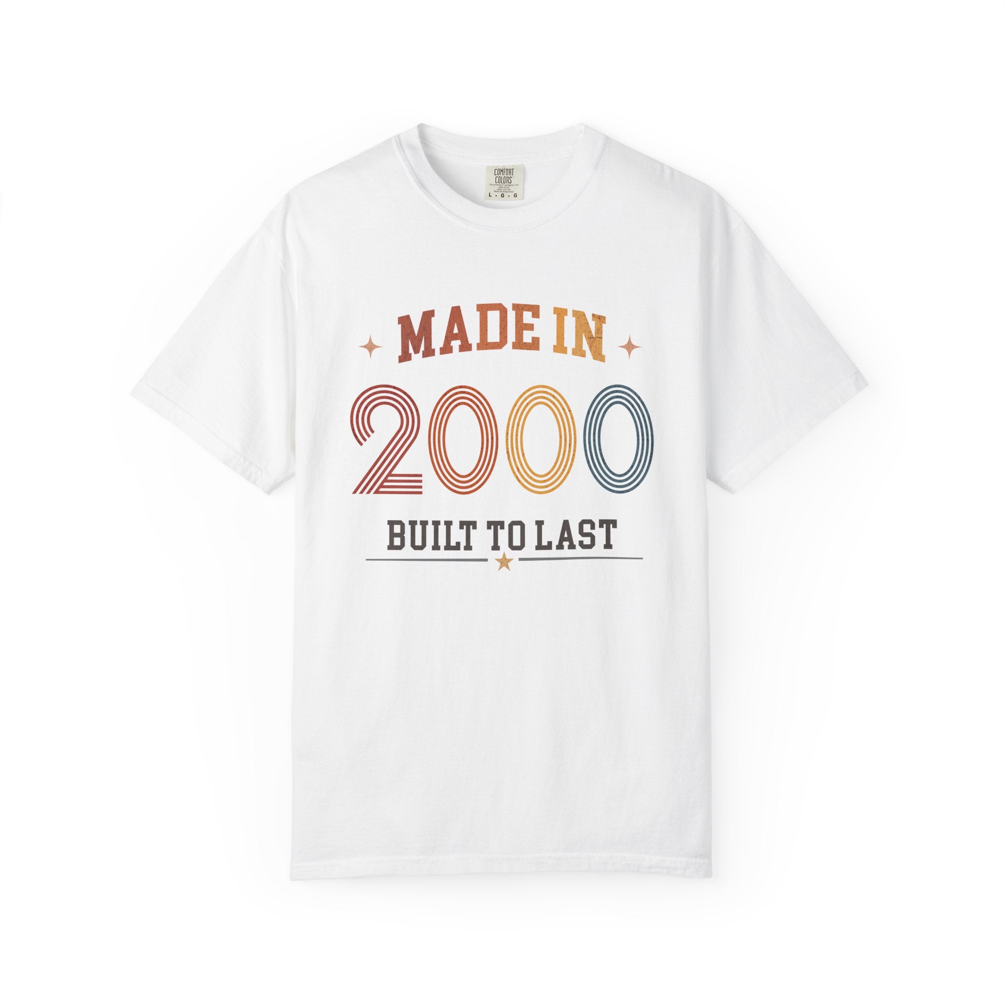 Made in 2000 T-Shirt – 26th Birthday Gift