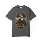 Not All Who Wander Are Found – Funny Bigfoot T-Shirt | Outdoors Edition