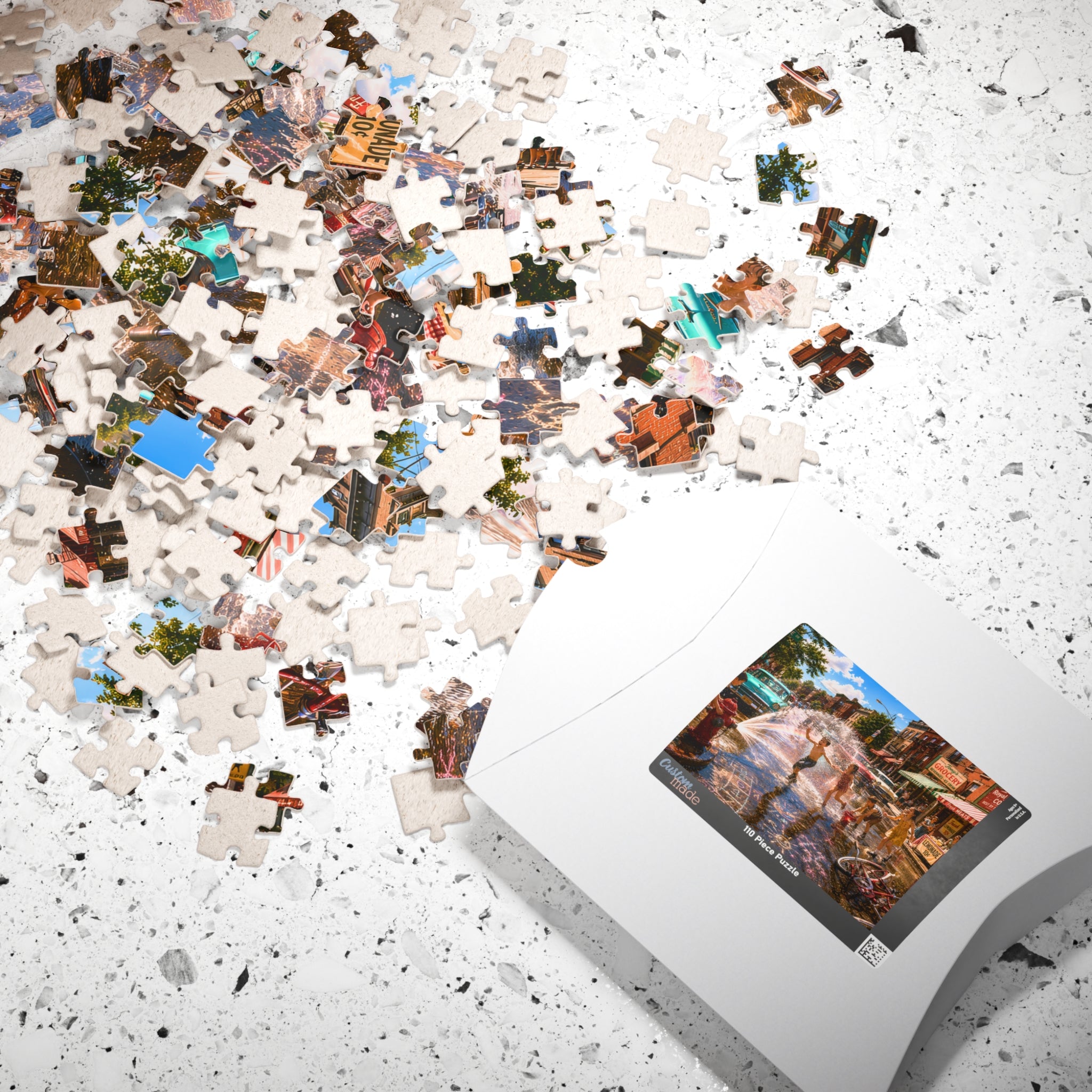 Before We Had Air Conditioning – Nostalgic Small-Town Summer Art Puzzle