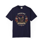 Brindle French Bulldog Dog Mom T-Shirt | Fueled by Coffee & Frenchie Love