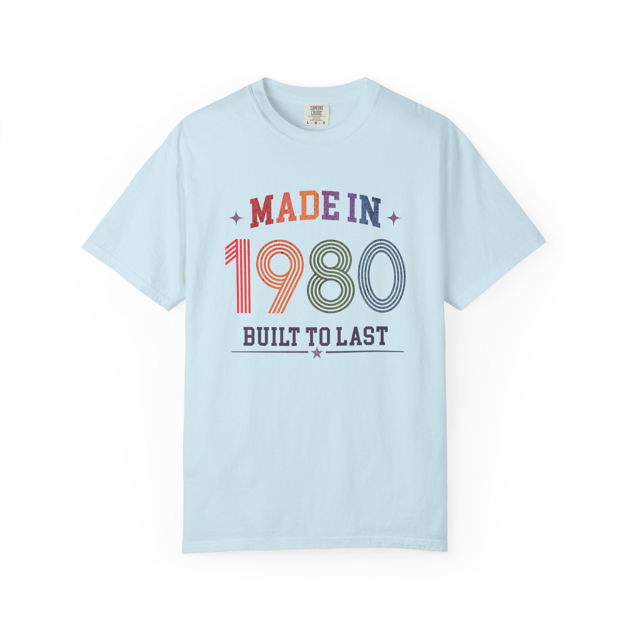 Made in 1980 T-Shirt – 46th Birthday Gift