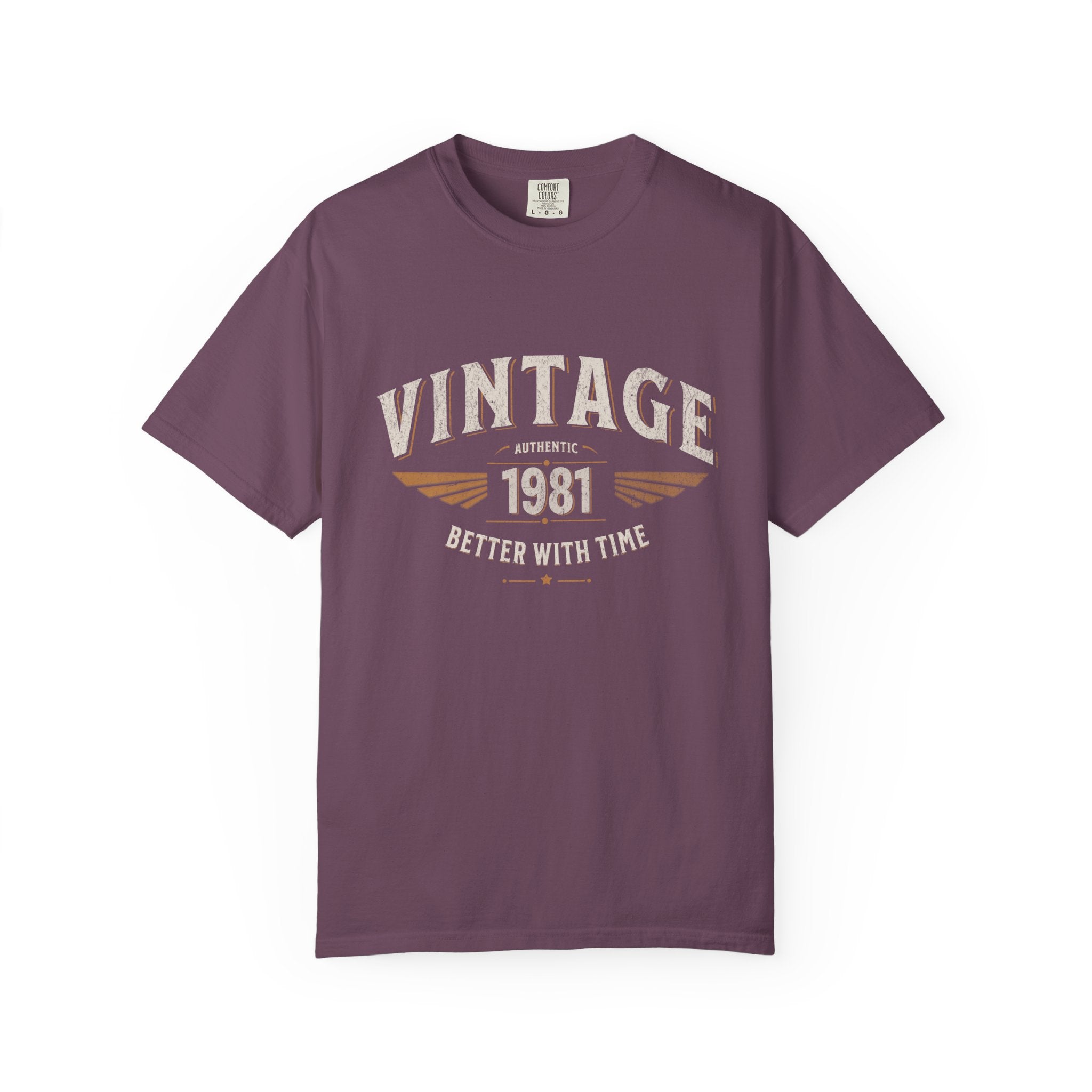 Better With Time 1981 T-Shirt – 45th Birthday Gift