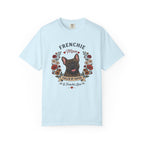 Brindle French Bulldog Dog Mom T-Shirt | Fueled by Coffee & Frenchie Love
