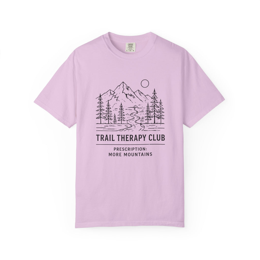 Trail Therapy Club – Minimal Mountain T-Shirt | Outdoors Edition