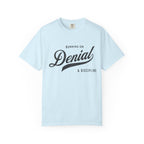 Fueled by Denial & Discipline – Funny Gym T-Shirt | Explorer Edition