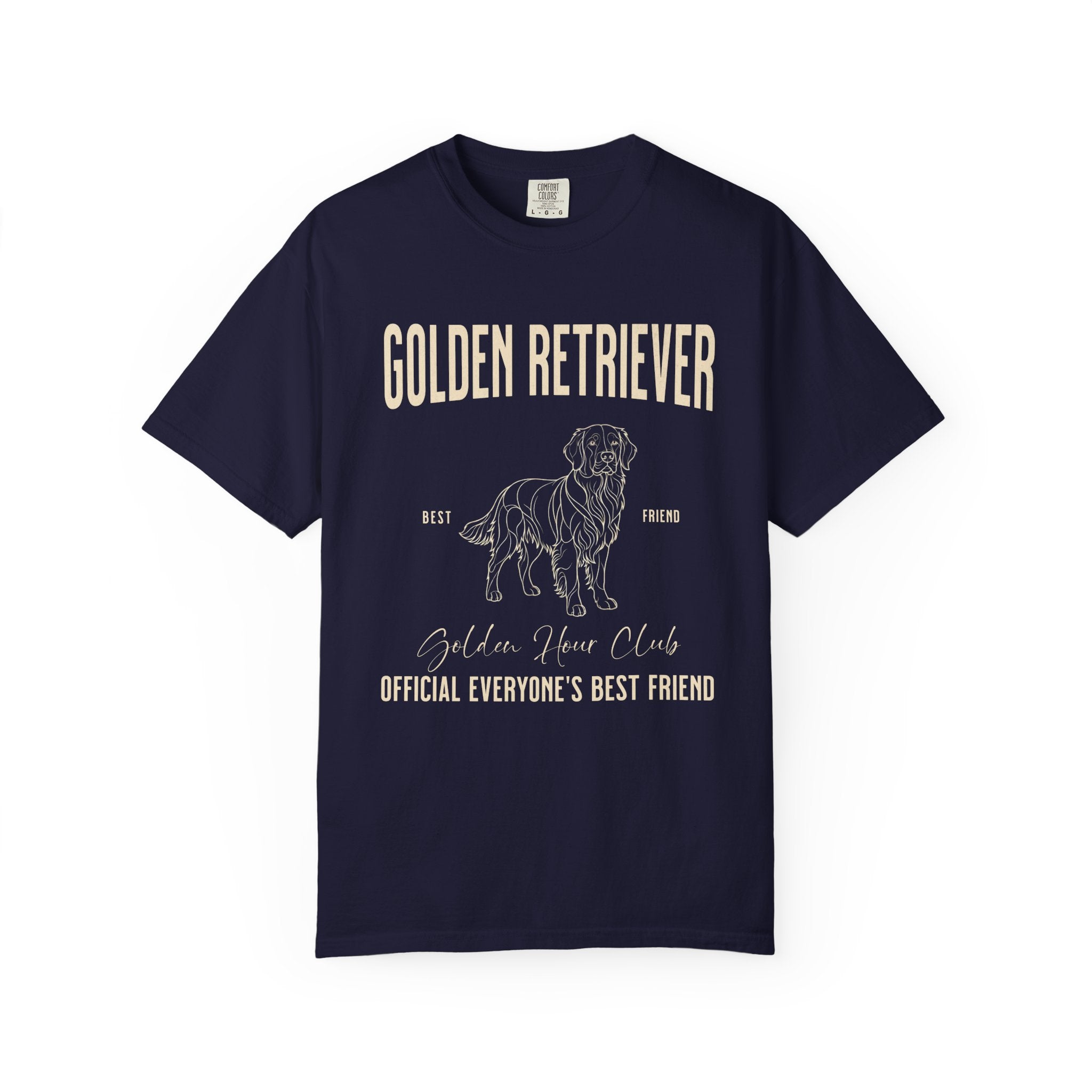 Everyone's Best Friend – Golden Retriever T-Shirt
