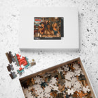 Girls Just Wanna Have Brunch – Retro Pin-Up Jigsaw Puzzle