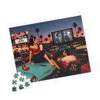 Meet Me After the Movie – Retro Drive-In Art Puzzle