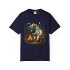 Yeti Around the Campfire – Funny Camping T-Shirt | Outdoors Edition