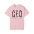 Running on Delusion & Audacity – Funny Entrepreneur T-Shirt | Explorer Edition