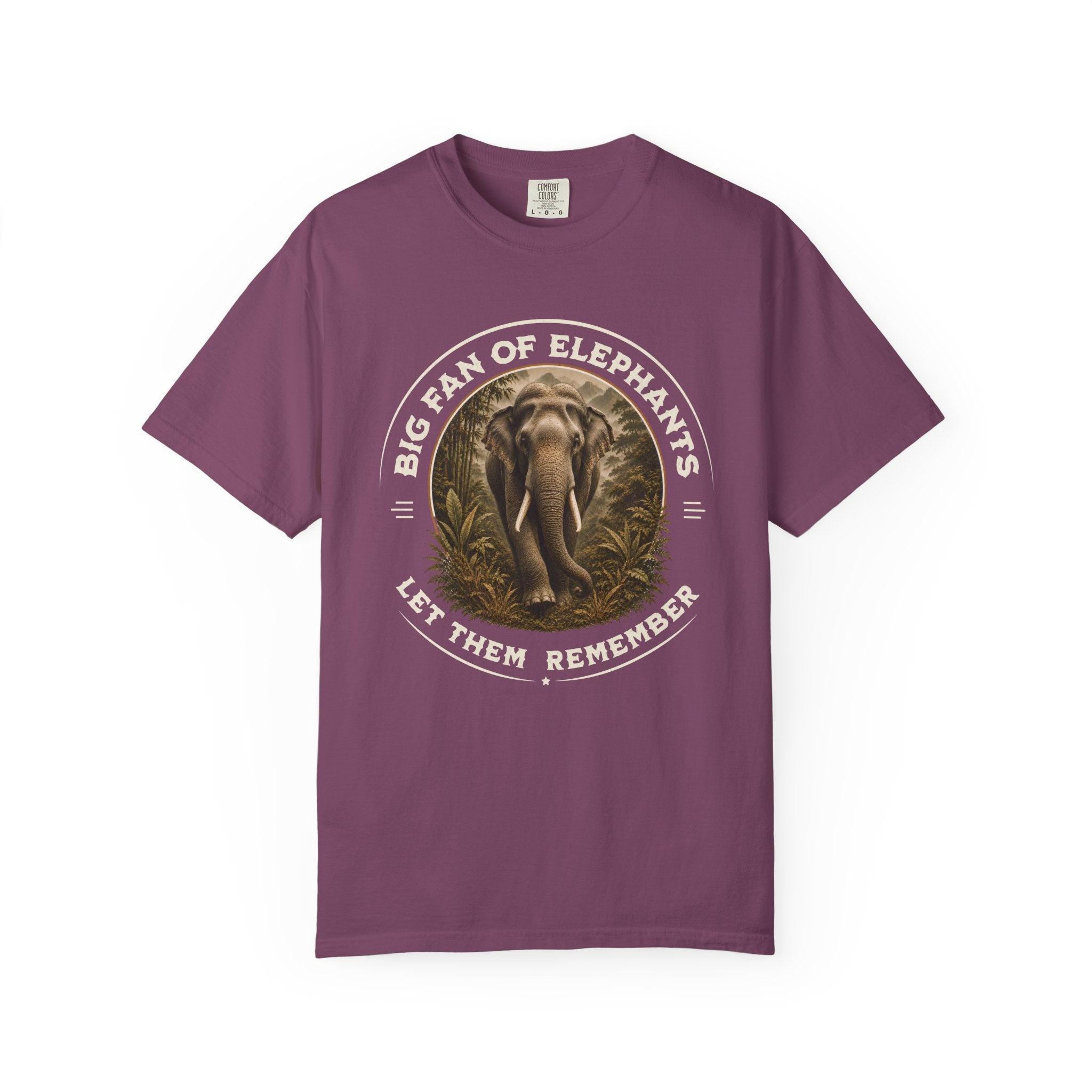 Never Forget – Asian Elephant T-Shirt | Explorer Edition