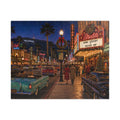 Meet Me Under the Christmas Lights – Retro Hollywood Christmas Art Puzzle