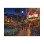 Meet Me Under the Christmas Lights – Retro Hollywood Christmas Art Puzzle