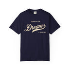 Fueled by Dreams & Deadlines – Funny Creative T-Shirt | Explorer Edition