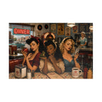 Girls Just Wanna Have Brunch – Retro Pin-Up Jigsaw Puzzle