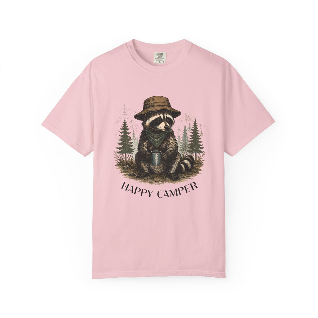 Happy Camper Shirt, Camping Lover Gift, Funny Camping Tee, Outdoor Adventure Shirt, Camp Life Graphic Tee, Comfort Colors
