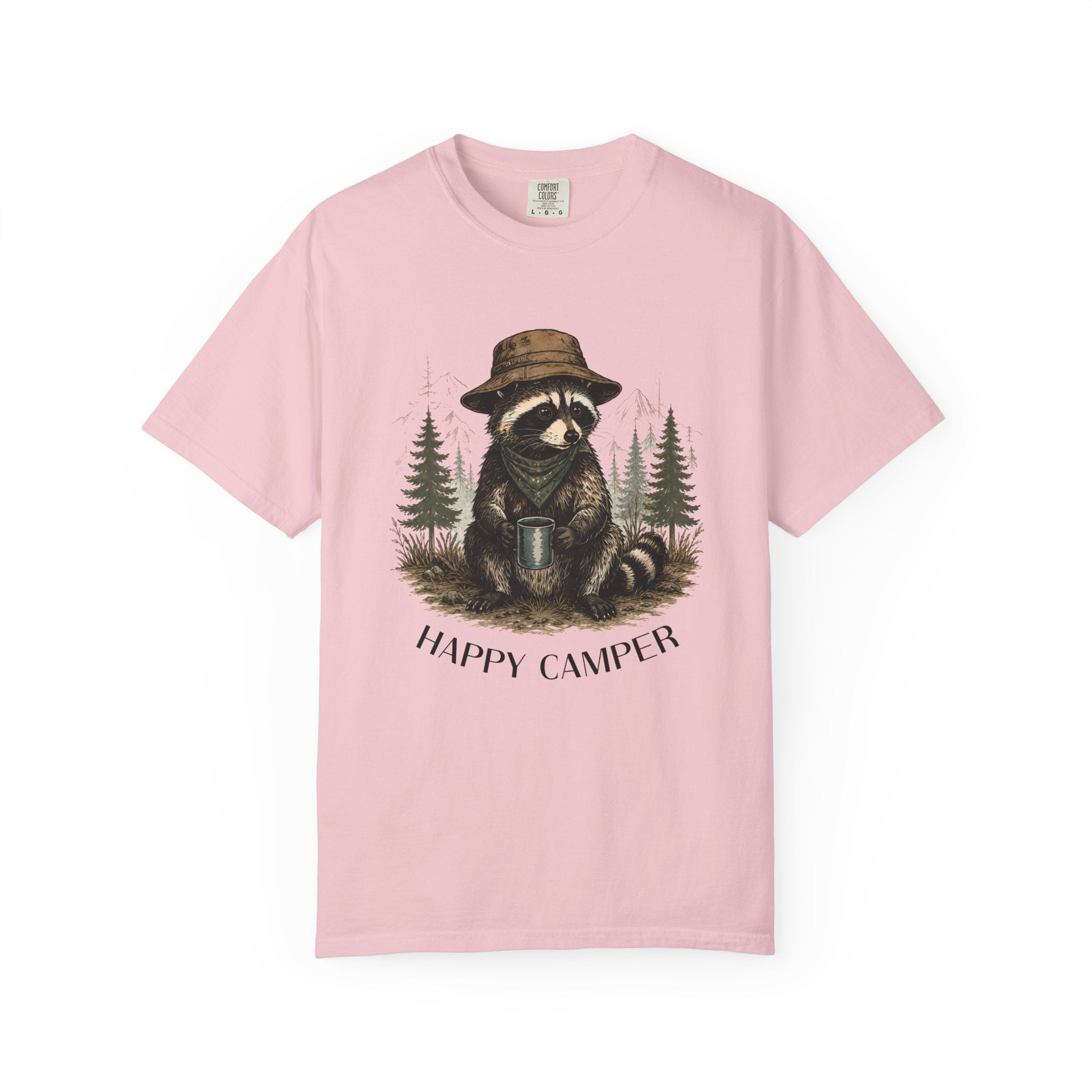 Happy Camper Shirt, Camping Lover Gift, Funny Camping Tee, Outdoor Adventure Shirt, Camp Life Graphic Tee, Comfort Colors