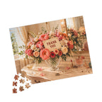 A Little Thank You – Floral Thank You Art Puzzle