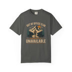 Out Of Office Club Hiking Shirt, Backpacker Gift, Adventure Travel Tee, Nature Lover Shirt, Mountain Hiking Comfort Colors Tee