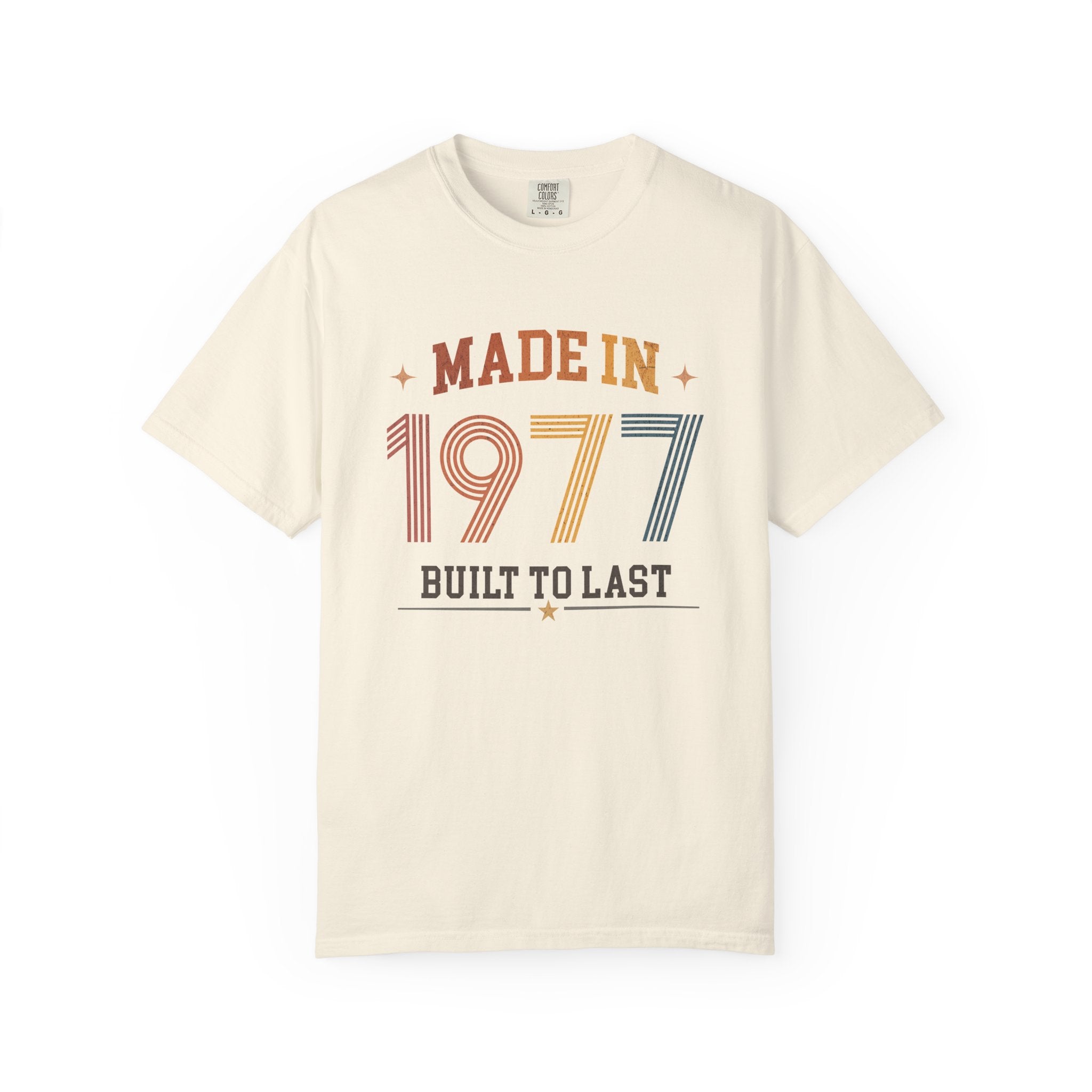 Made in 1977 T-Shirt – 49th Birthday Gift