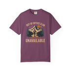 Out Of Office Club Hiking Shirt, Backpacker Gift, Adventure Travel Tee, Nature Lover Shirt, Mountain Hiking Comfort Colors Tee