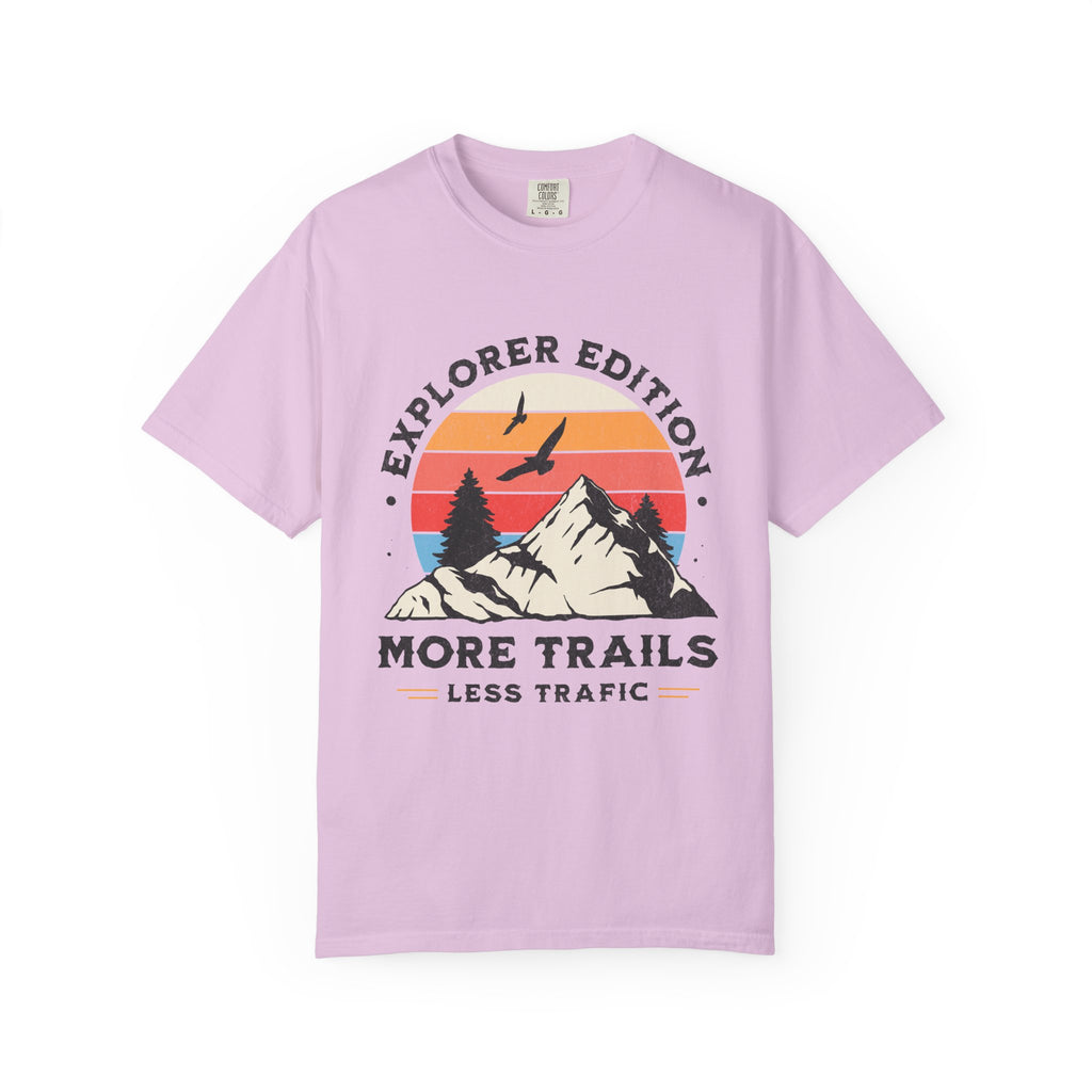 More Trails Less Traffic – Hiking T-Shirt | Outdoors Edition