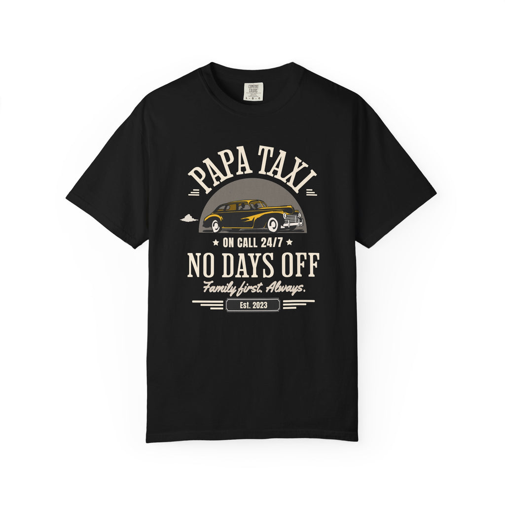 Papa Taxi Since 2023 T-Shirt – Father's Day Gift for Dad