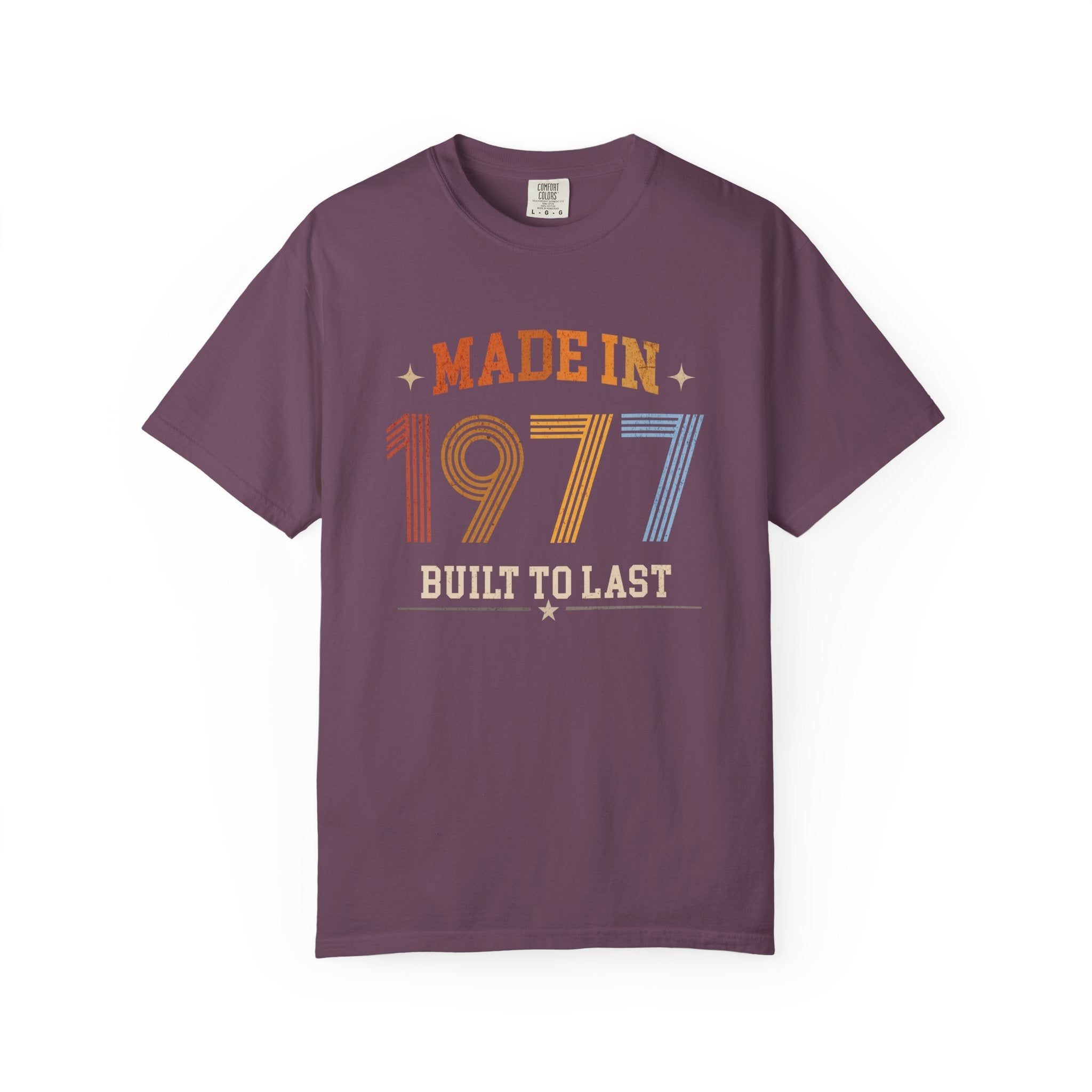 Made in 1977 T-Shirt – 49th Birthday Gift