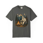 Yeti Around the Campfire – Funny Camping T-Shirt | Outdoors Edition