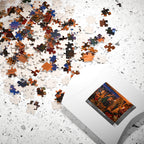 Just One Christmas Drink – Vintage Holiday Cocktail Party Art Puzzle