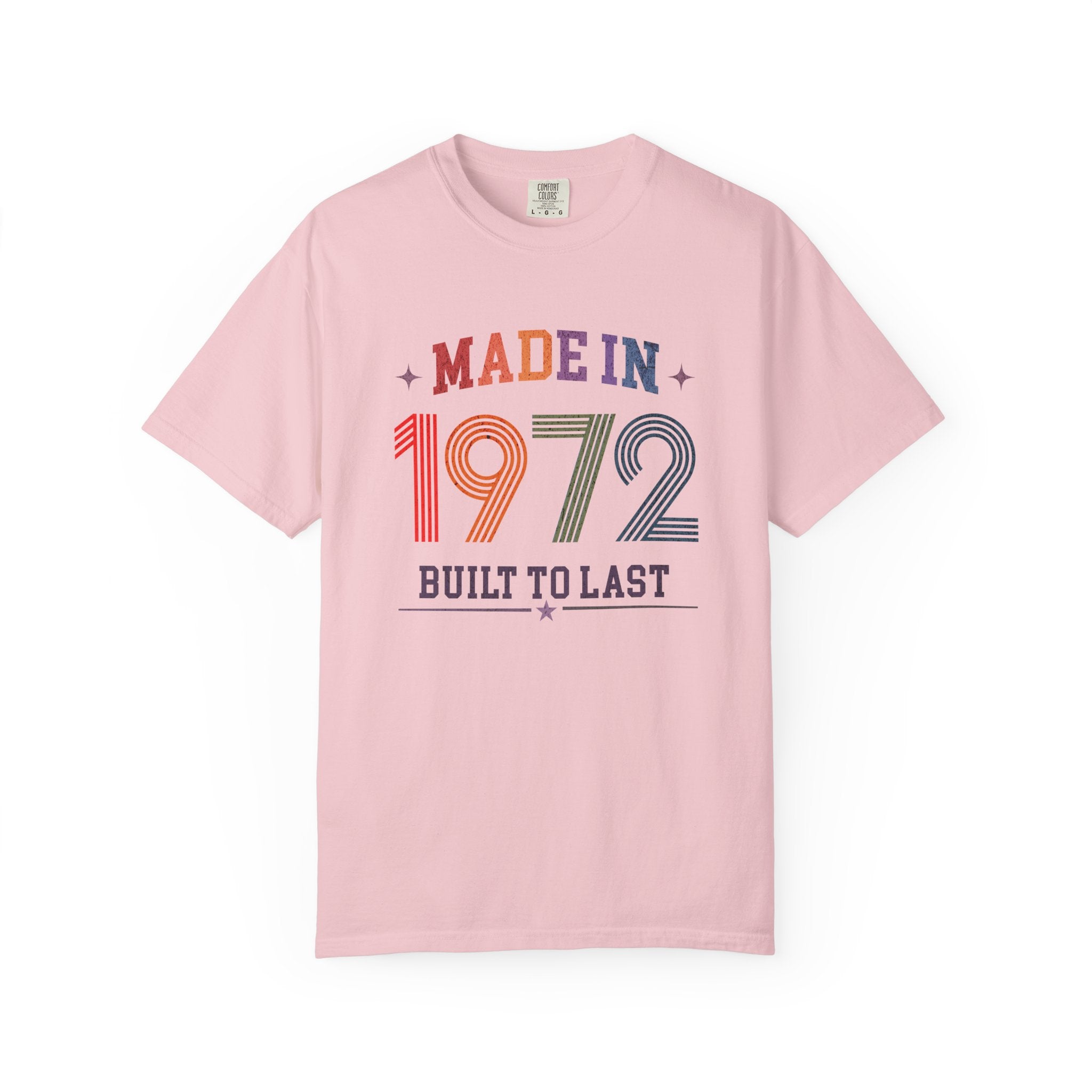 Made in 1972 T-Shirt – 54th Birthday Gift