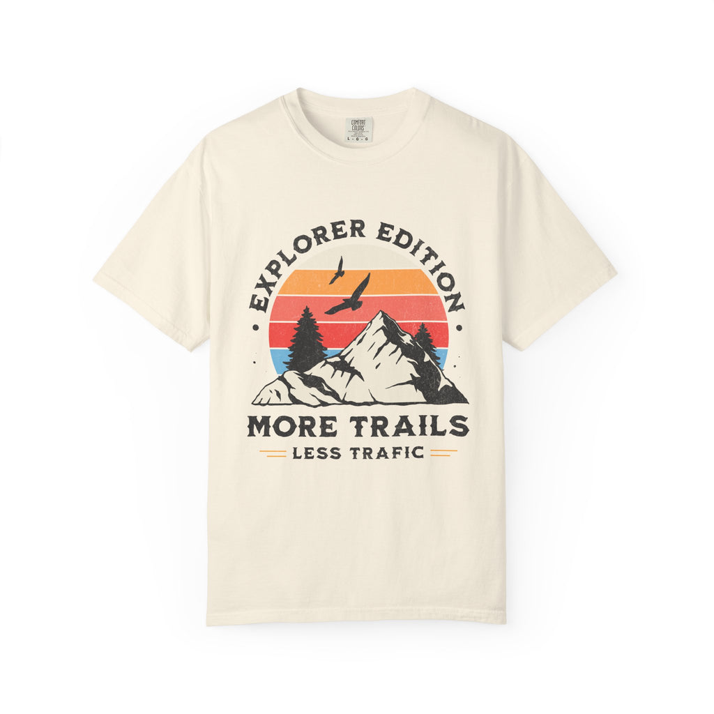 More Trails Less Traffic – Hiking T-Shirt | Outdoors Edition
