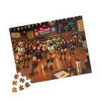 Play Nice? Absolutely Not. – Vintage Roller Derby Art Puzzle