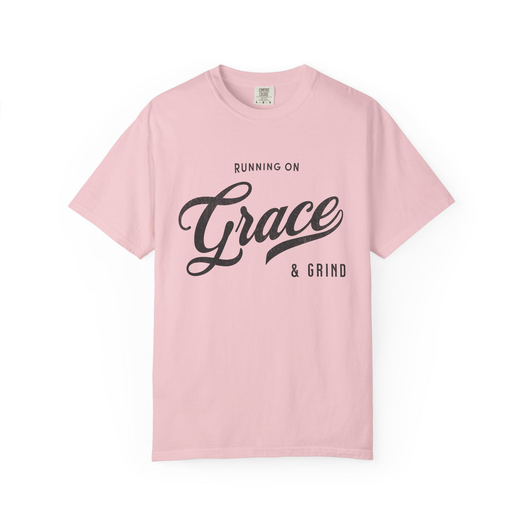 Fueled by Grace & Grind – Faith & Motivation T-Shirt | Explorer Edition