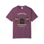 Black French Bulldog Dog Mom T-Shirt | Fueled by Coffee & Frenchie Love
